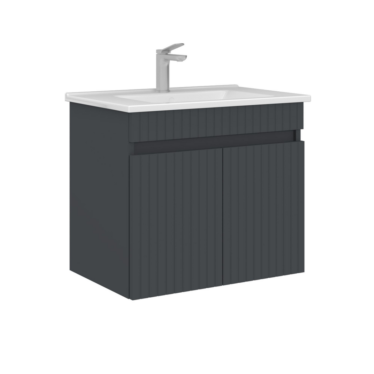 Norda Design Badeværelsesskab med håndvask Tivoli 65 45 x 65 x 57 cm