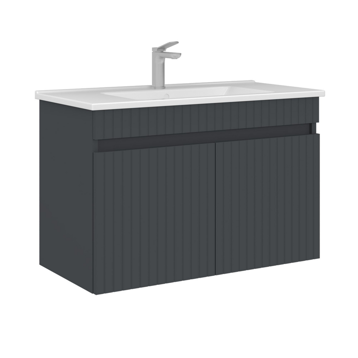 Norda Design Badeværelsesskab med håndvask Tivoli 85 45 x 85 x 57 cm