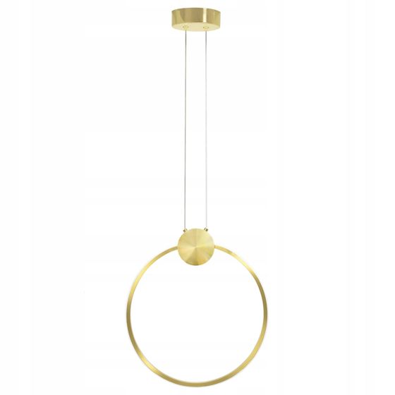 TOOLIGHT hængende loftlampe APP1393-CP 30CM LED Guld 31x2,7x33cm