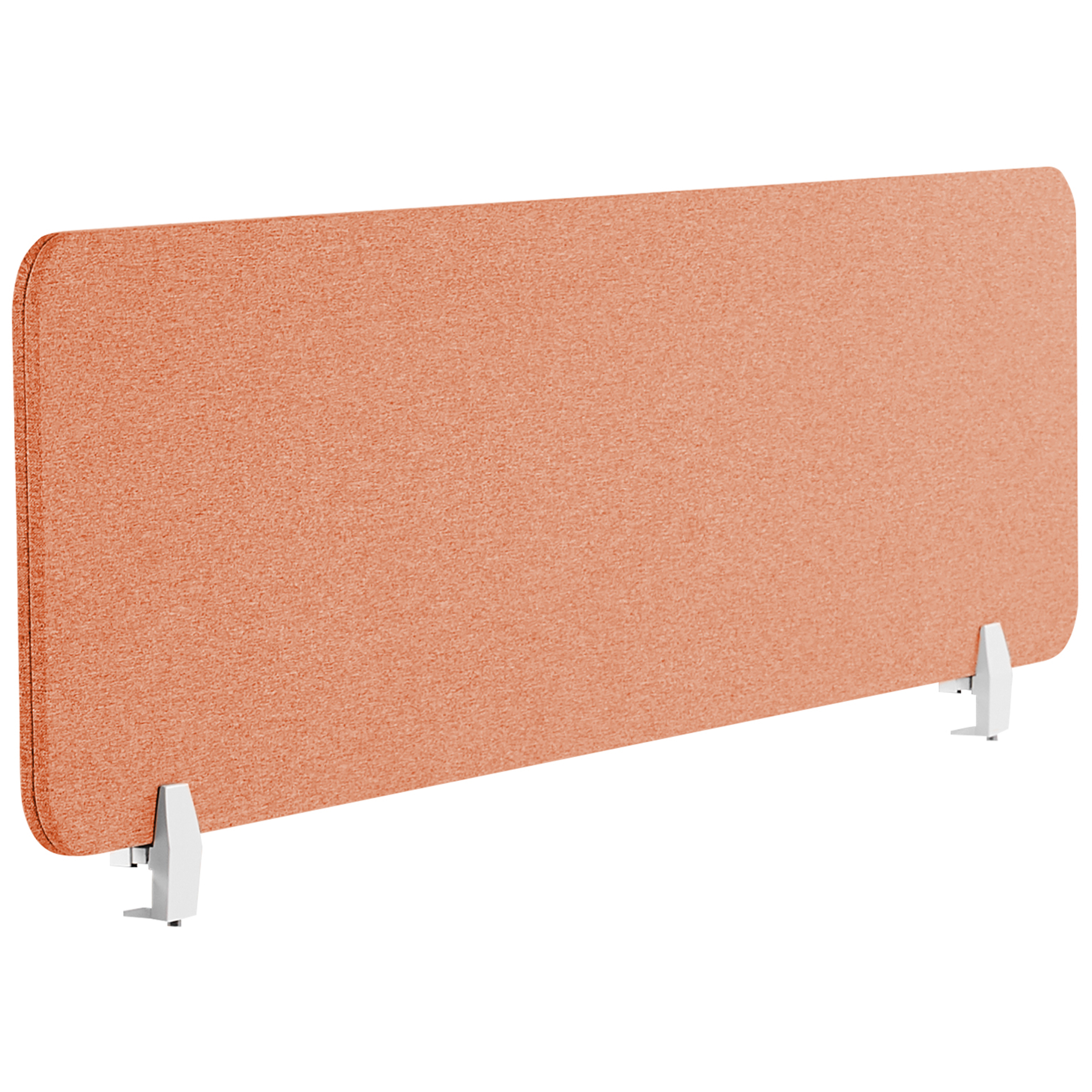 Skrivebordsdeler WALLY 130 x 40 cm Murstensrød