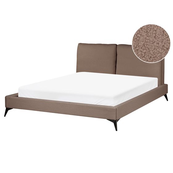 Seng Boucle MELLE 160 x 200 cm Brun