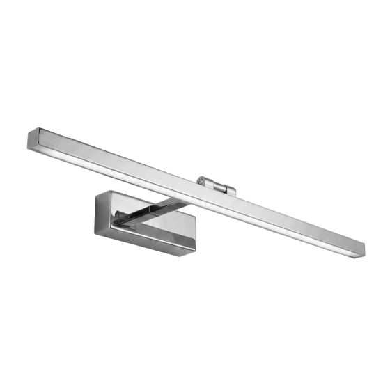 TOOLIGHT væglampe APP1859-1W 80cm LED Krom 80x18x5cm