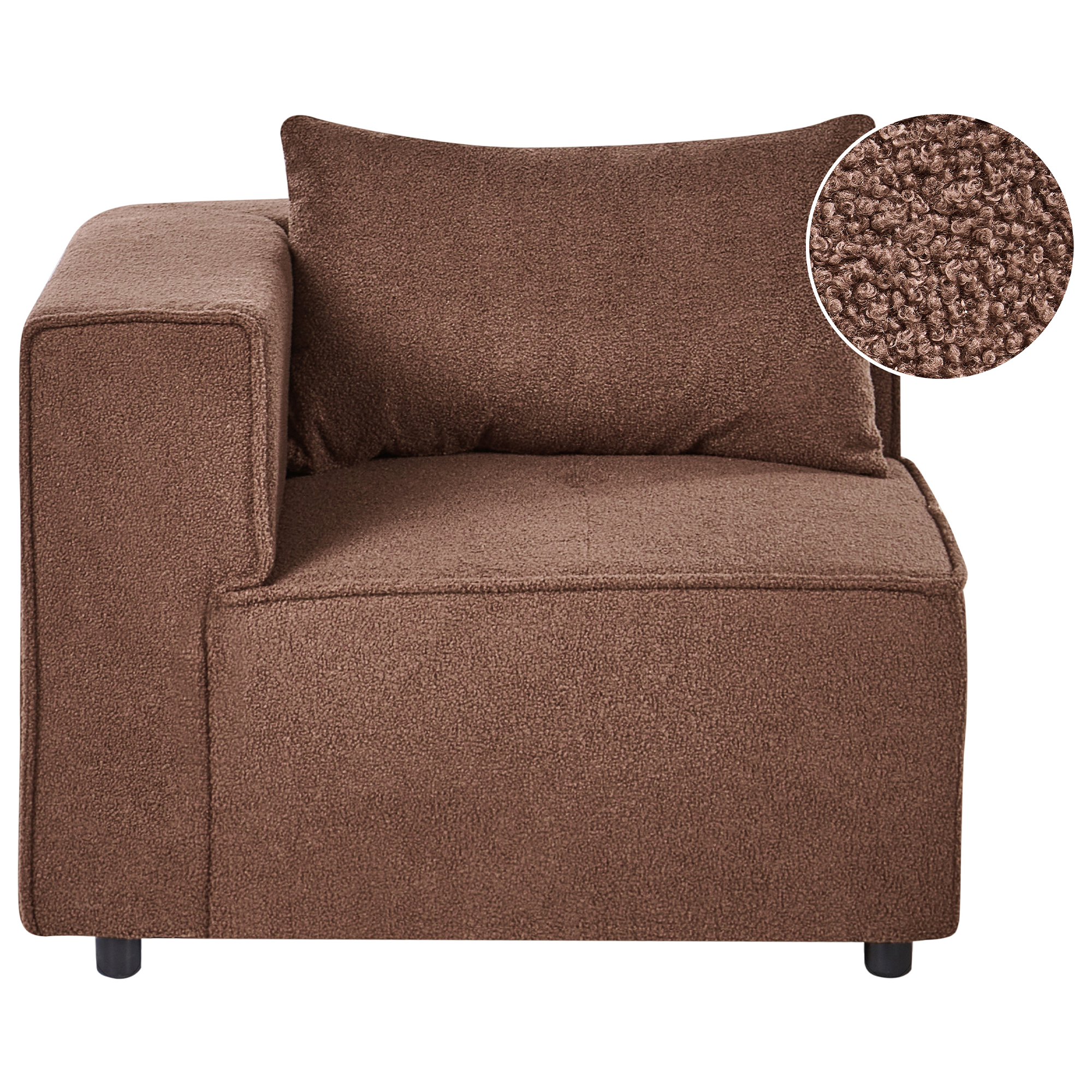 Hjørnemodul AXEBO Boucle Brun