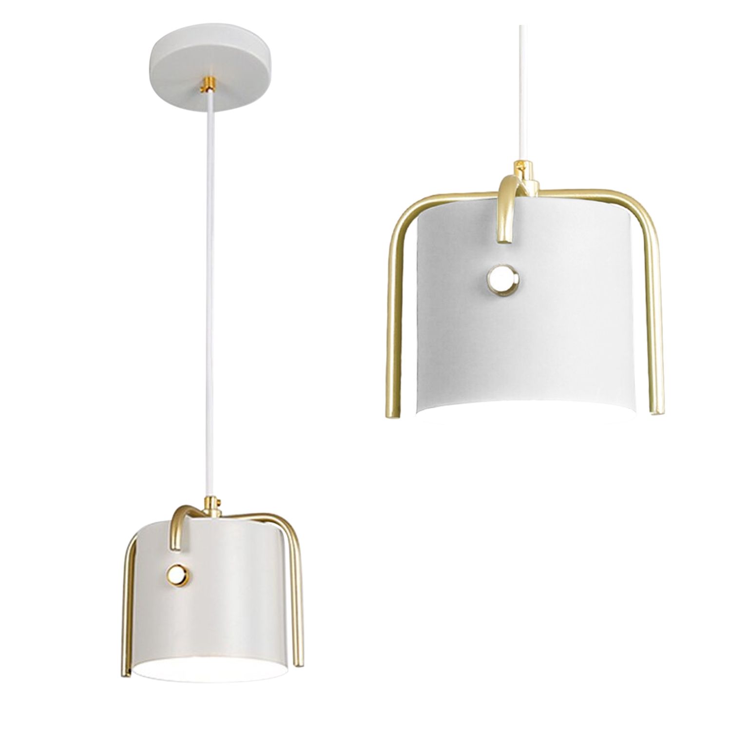 TOOLIGHT hængende loftlampe APP935-1CP ELEGANT Hvid 13x13x14cm