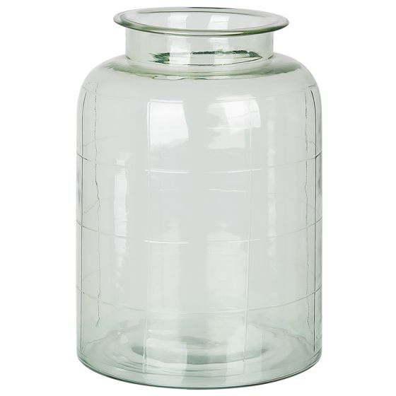 Blomstervase VINDALOO 35 cm Glas Lysegrøn