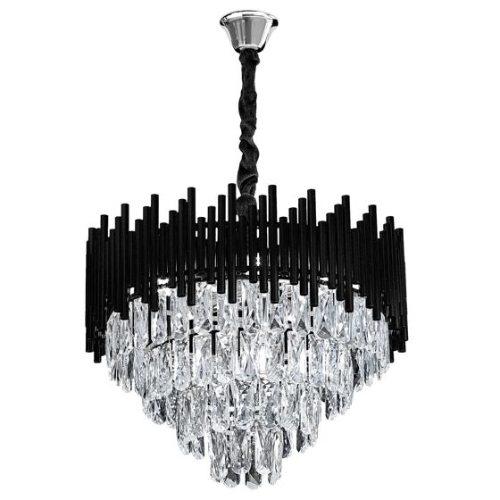 TOOLIGHT hængende loftlampe G063-CP 50cm 50CM Sort 85x47x40cm