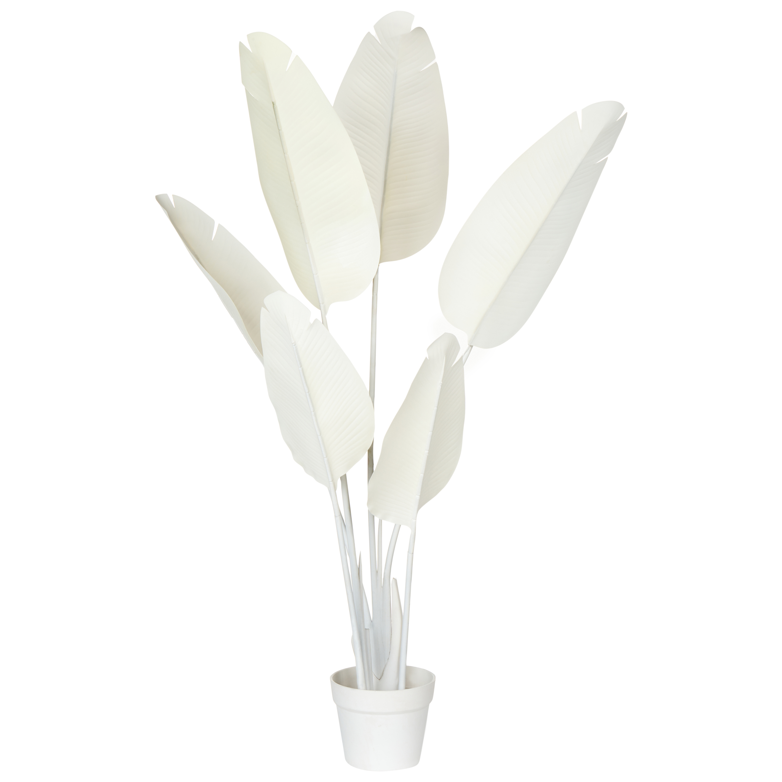 Kunstig plante BANANA TREE 123 cm Hvid