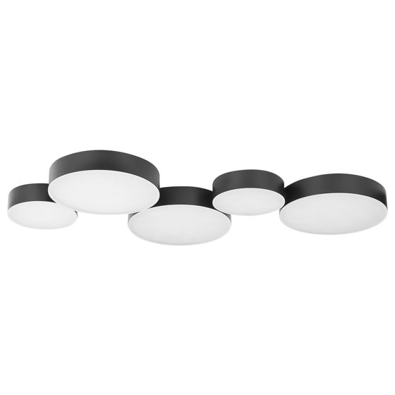 LED loftslampe LUGA Metal Sort