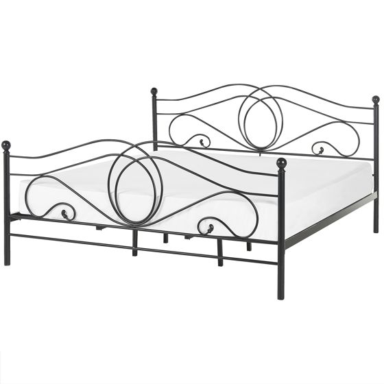 Seng Metal LYRA 180 x 200 cm Sort