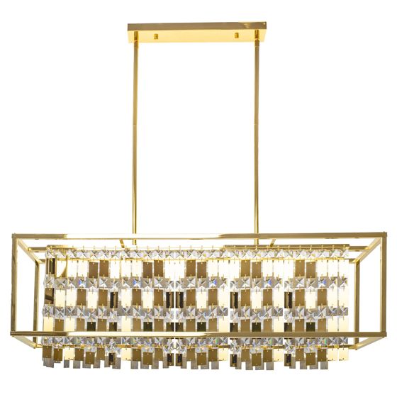 TOOLIGHT hængende loftlampe APP1113-4CP Guld 28x85x86,5cm