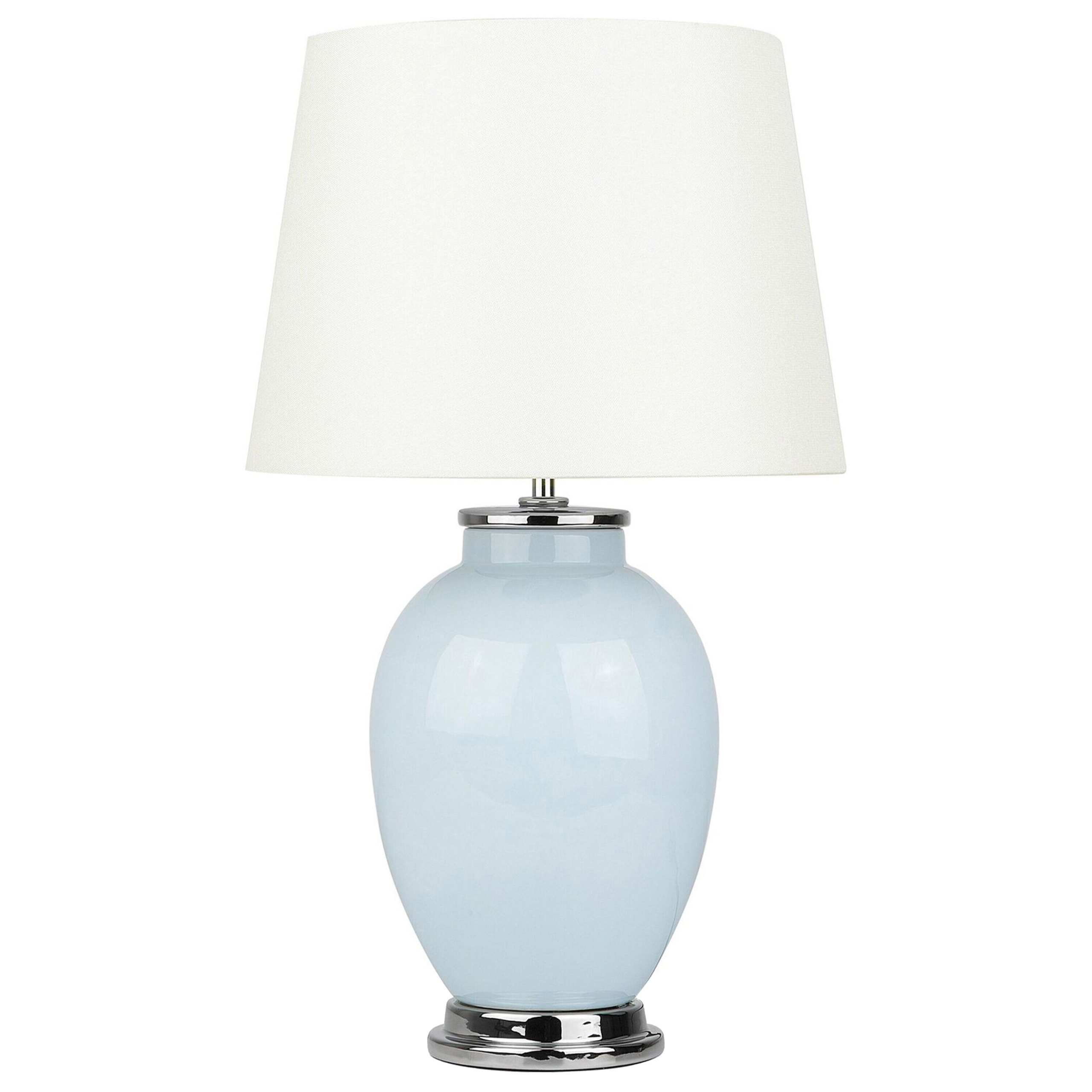 Bordlampe BRENTA Keramik Himmelblå