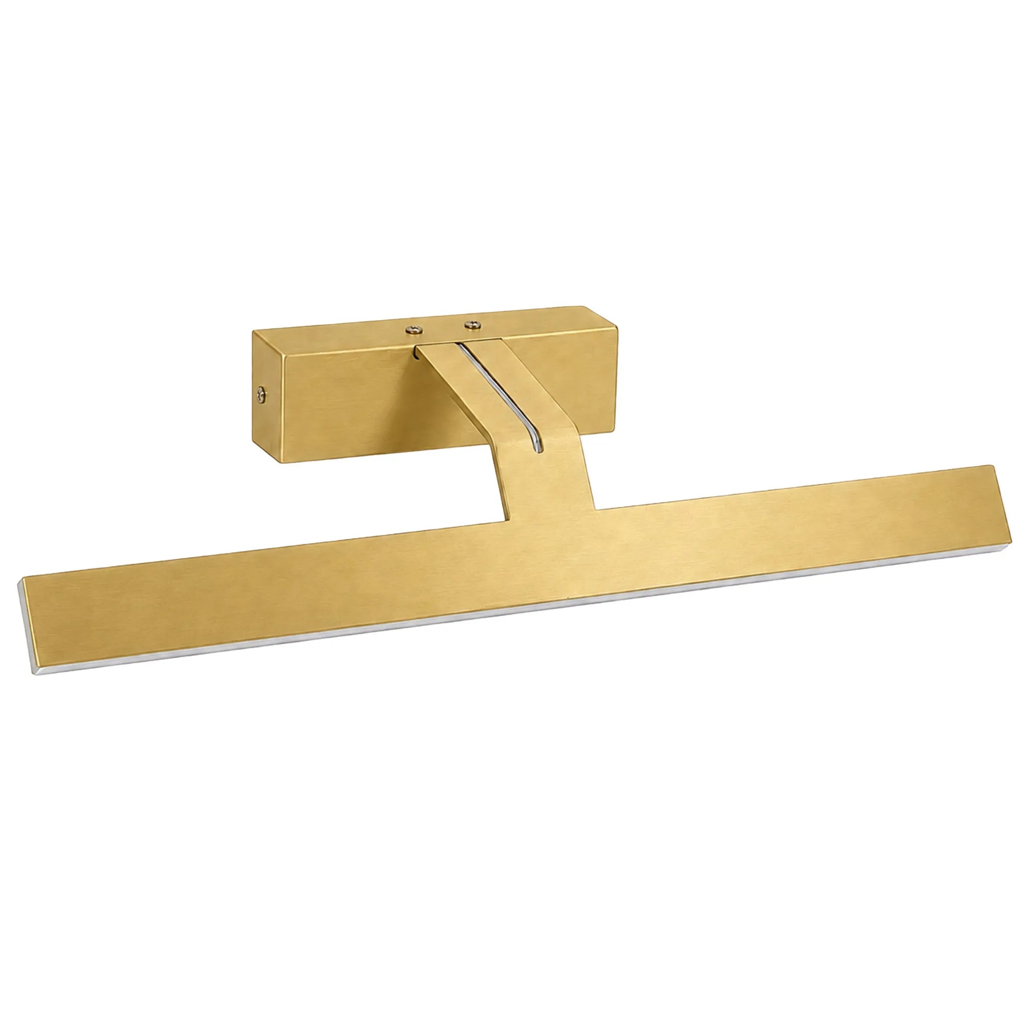 TOOLIGHT væglampe SWE007-1W 43cm LED Børstet guld 43x18x6,5cm