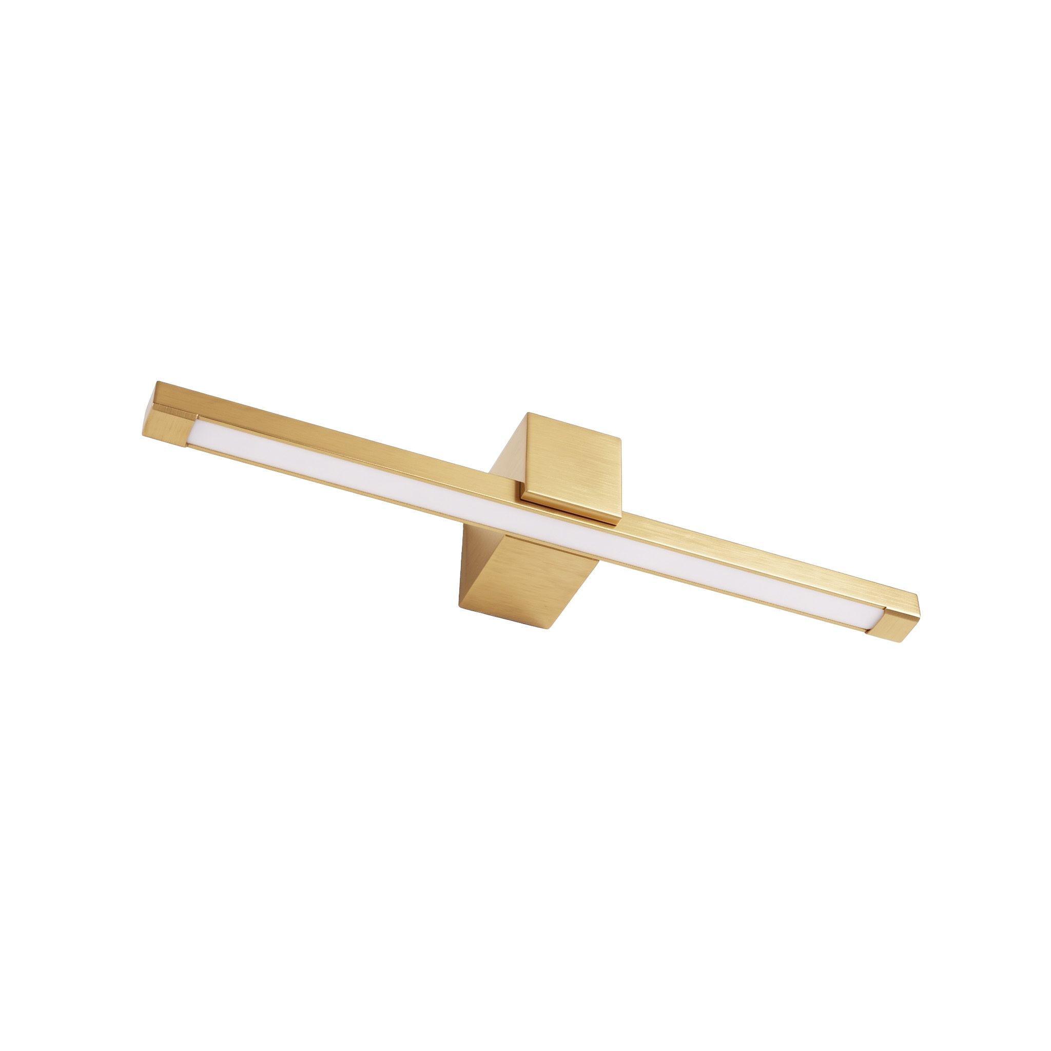 TOOLIGHT væglampe SWE046-1W 40cm LED Børstet guld 40x10x5cm