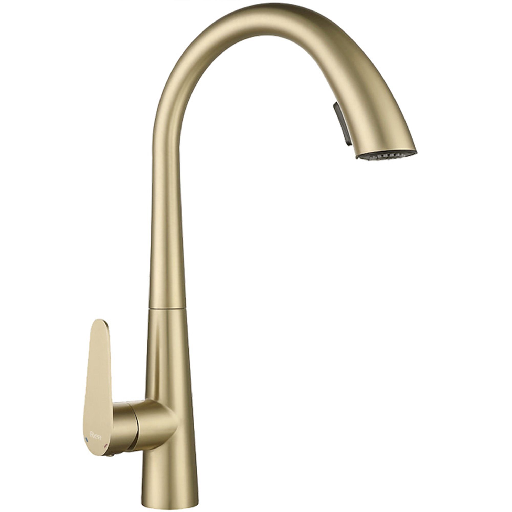 REA køkkenarmatur JS-K087BG ROSS Børstet guld, 27,5x5,5x43cm