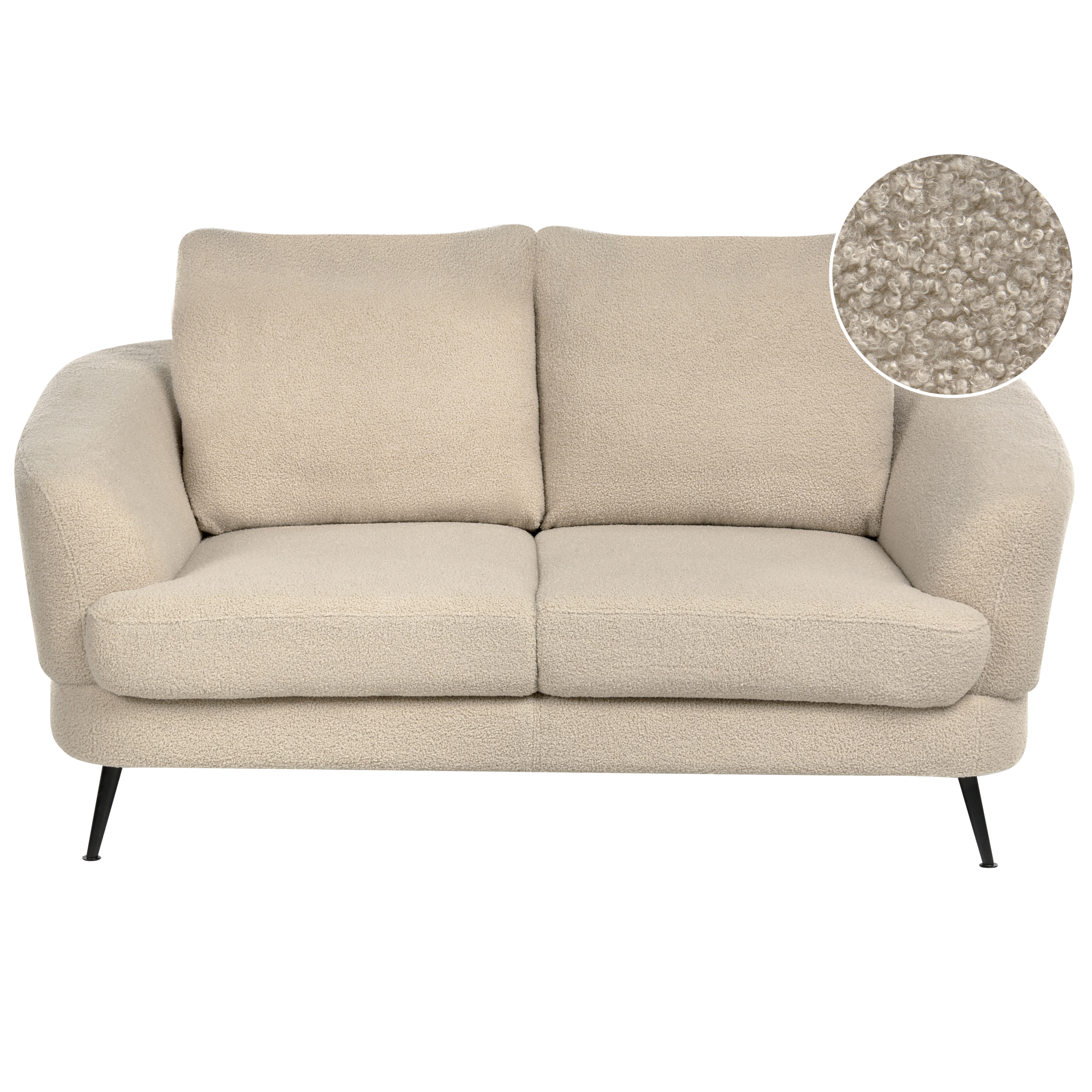 Sofa 2 personers KJAER Boucle Lys Beige