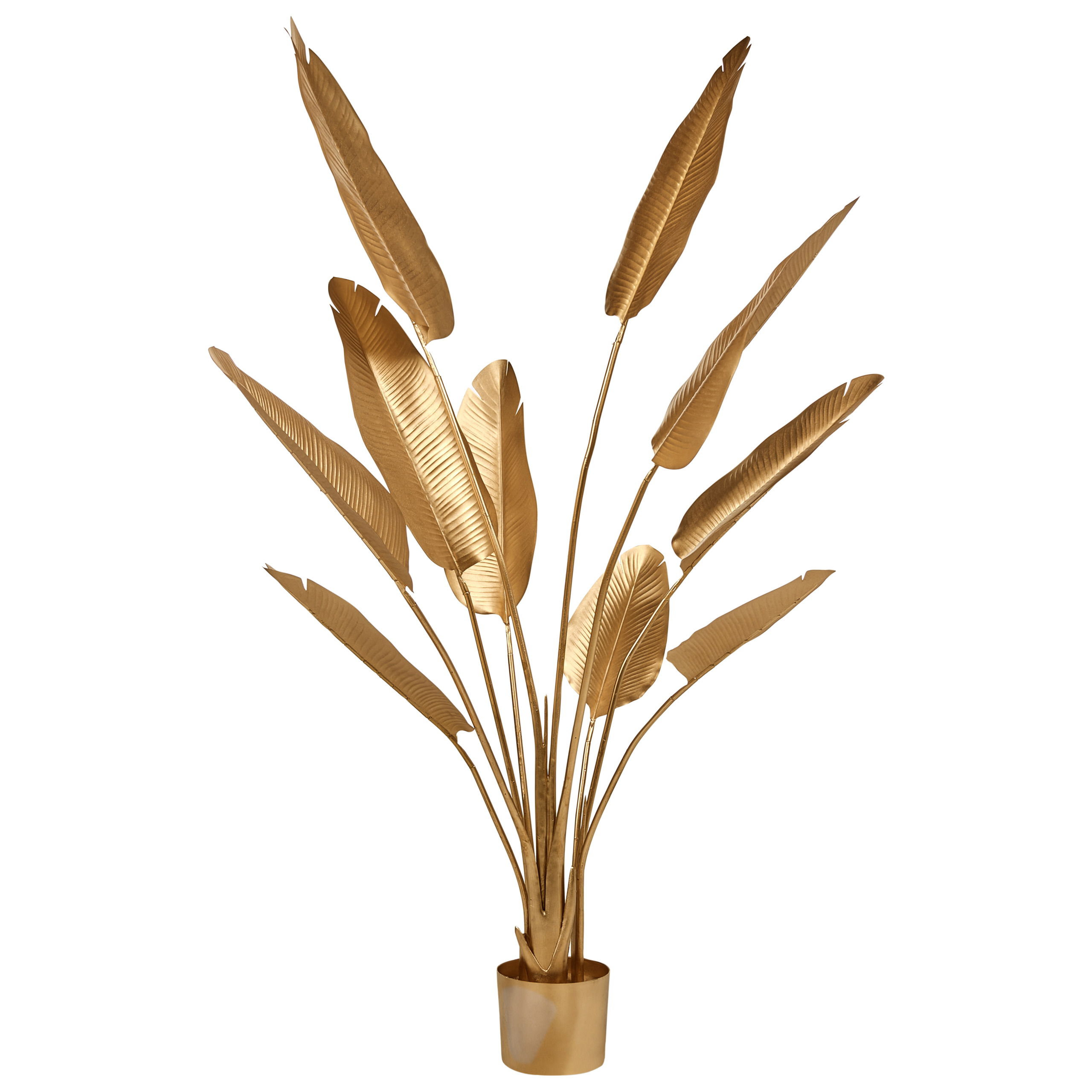 Kunstig plante BANANA TREE 162 cm Guld