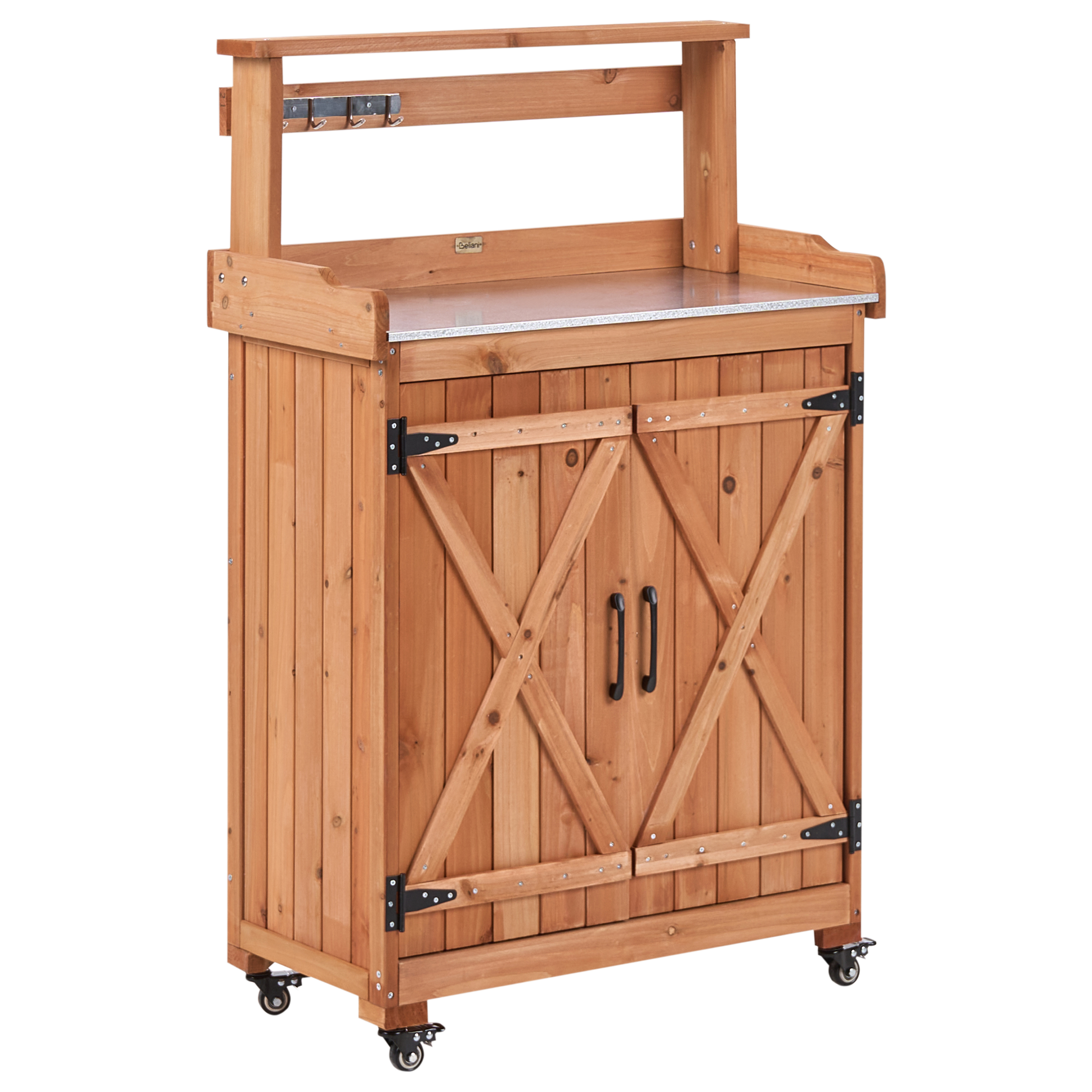 Plantebord ALTOLIA 70 cm 119 cm Ædelgran Brun