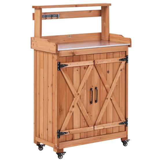 Plantebord ALTOLIA 70 cm 119 cm Ædelgran Brun
