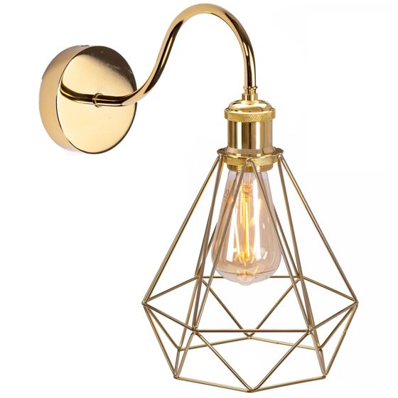 TOOLIGHT væglampe 392229 Guld 20x28,5x20cm
