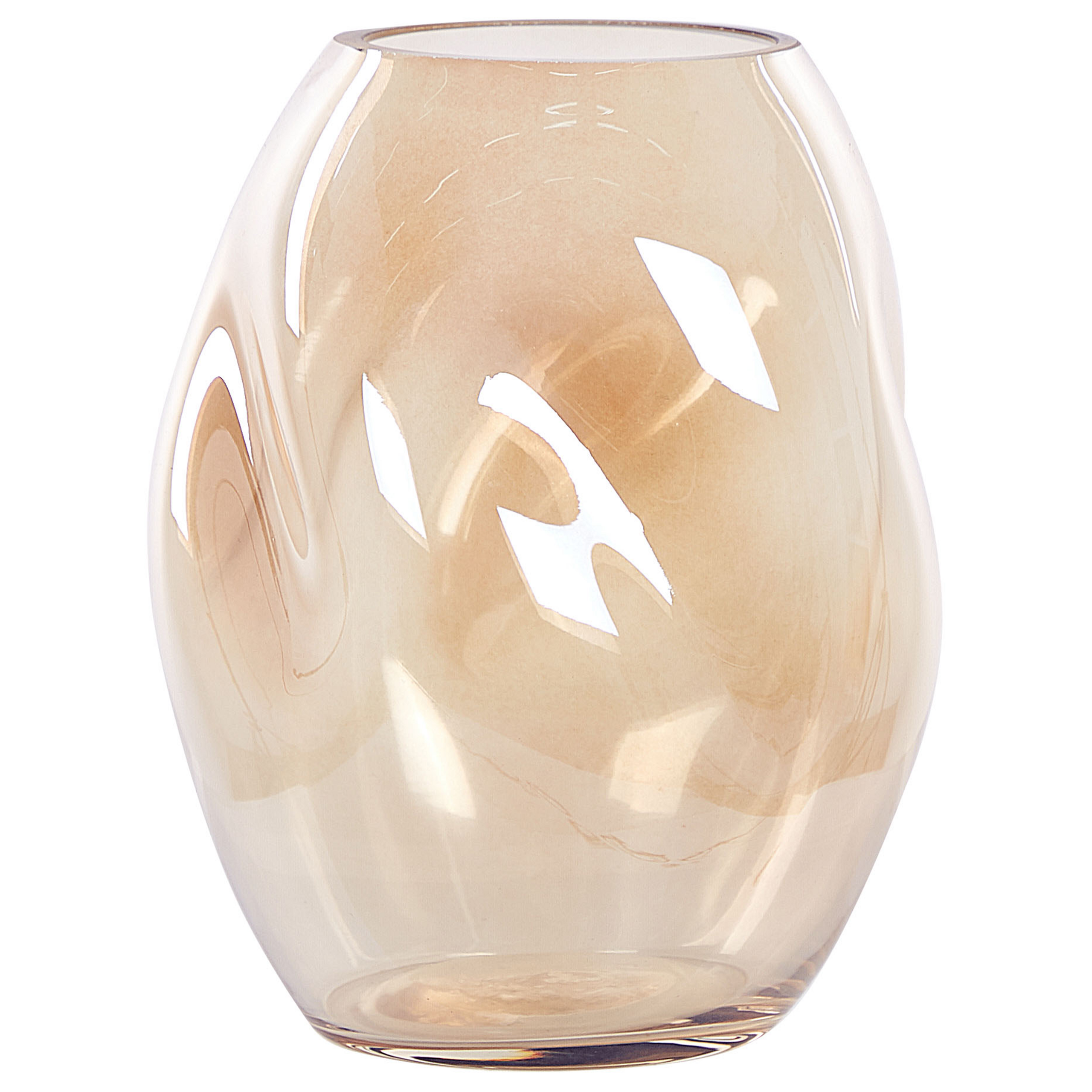 Blomstervase GERAKINI 20 cm Glas Orange