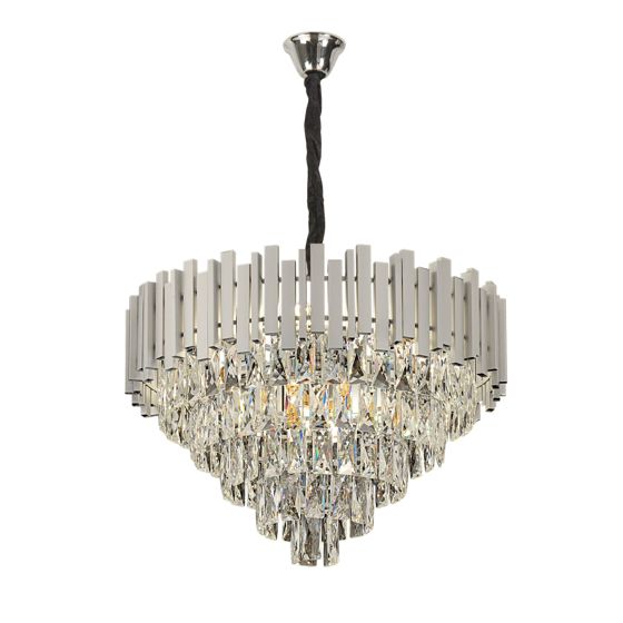 TOOLIGHT hængende loftlampe G051-CP 50CM Krom 79x46x34cm