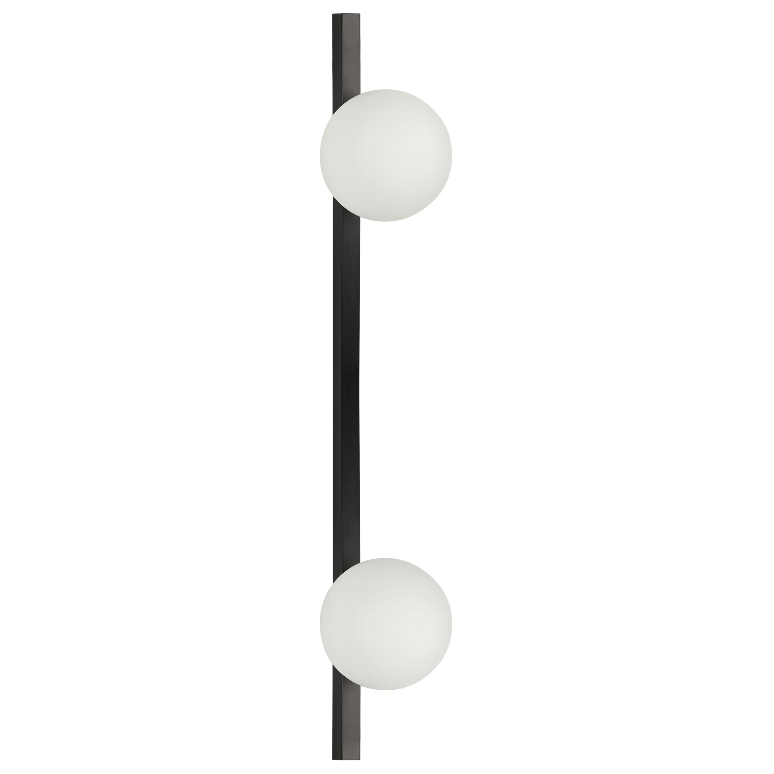 Væglampe ISABELLA Metal Sort