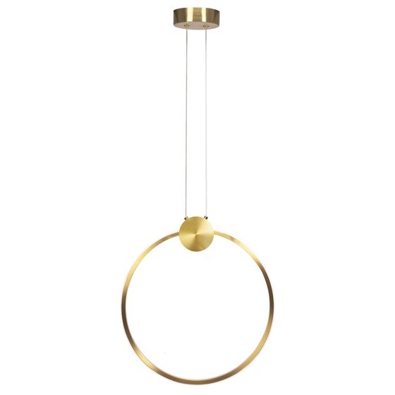 TOOLIGHT hængende loftlampe LED APP1397-CP 40CM Børstet guld 40x2,7x43cm