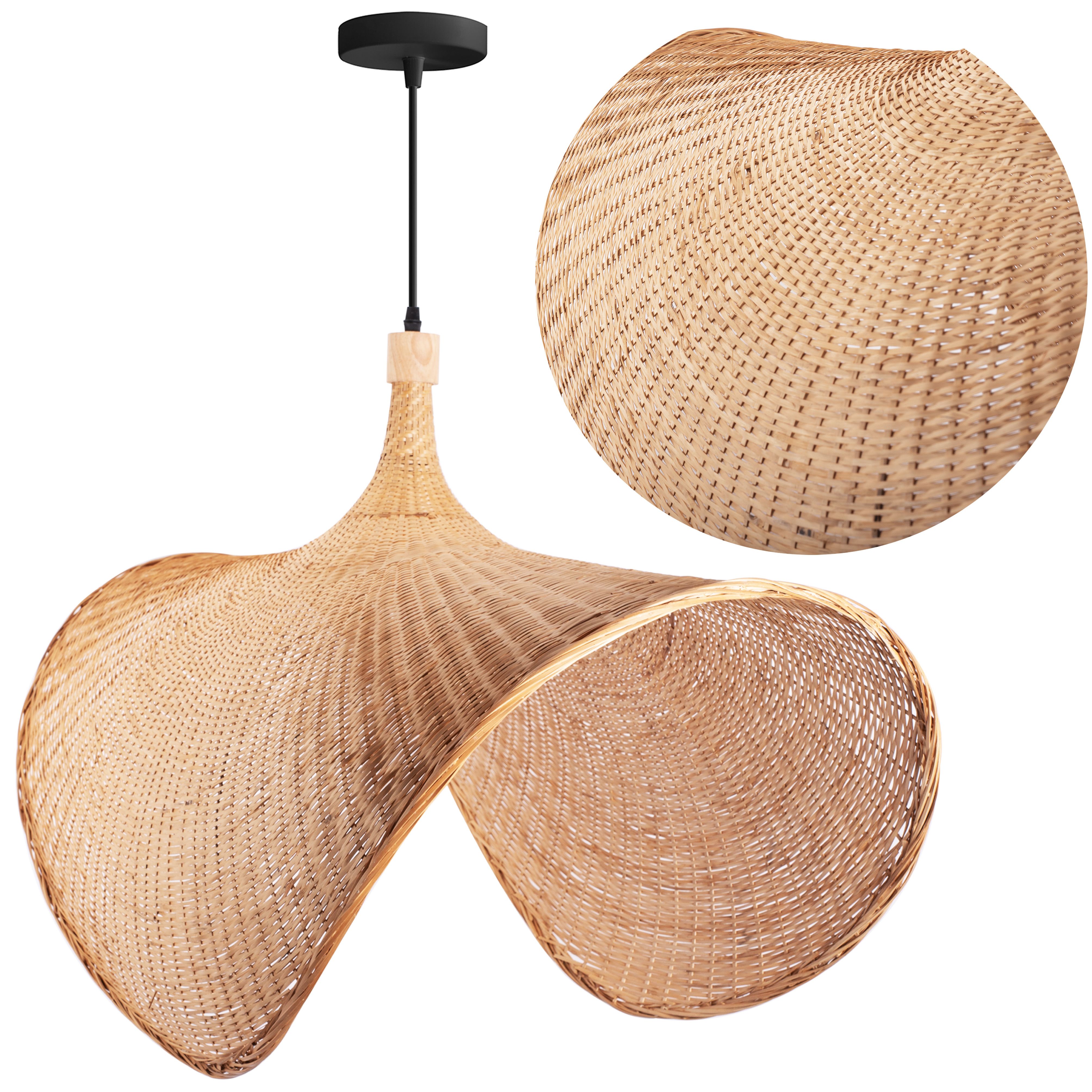 TOOLIGHT hængende loftlampe APP1641-1CP 50CM Beige 30x50x30cm