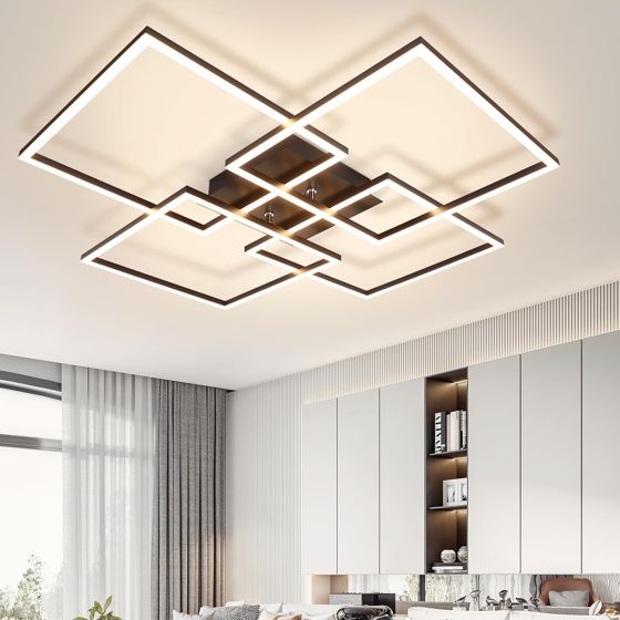 NETTLIFE LED - loftlampe, 4 sorte, moderne, 32W, 3000K, varm, hvid