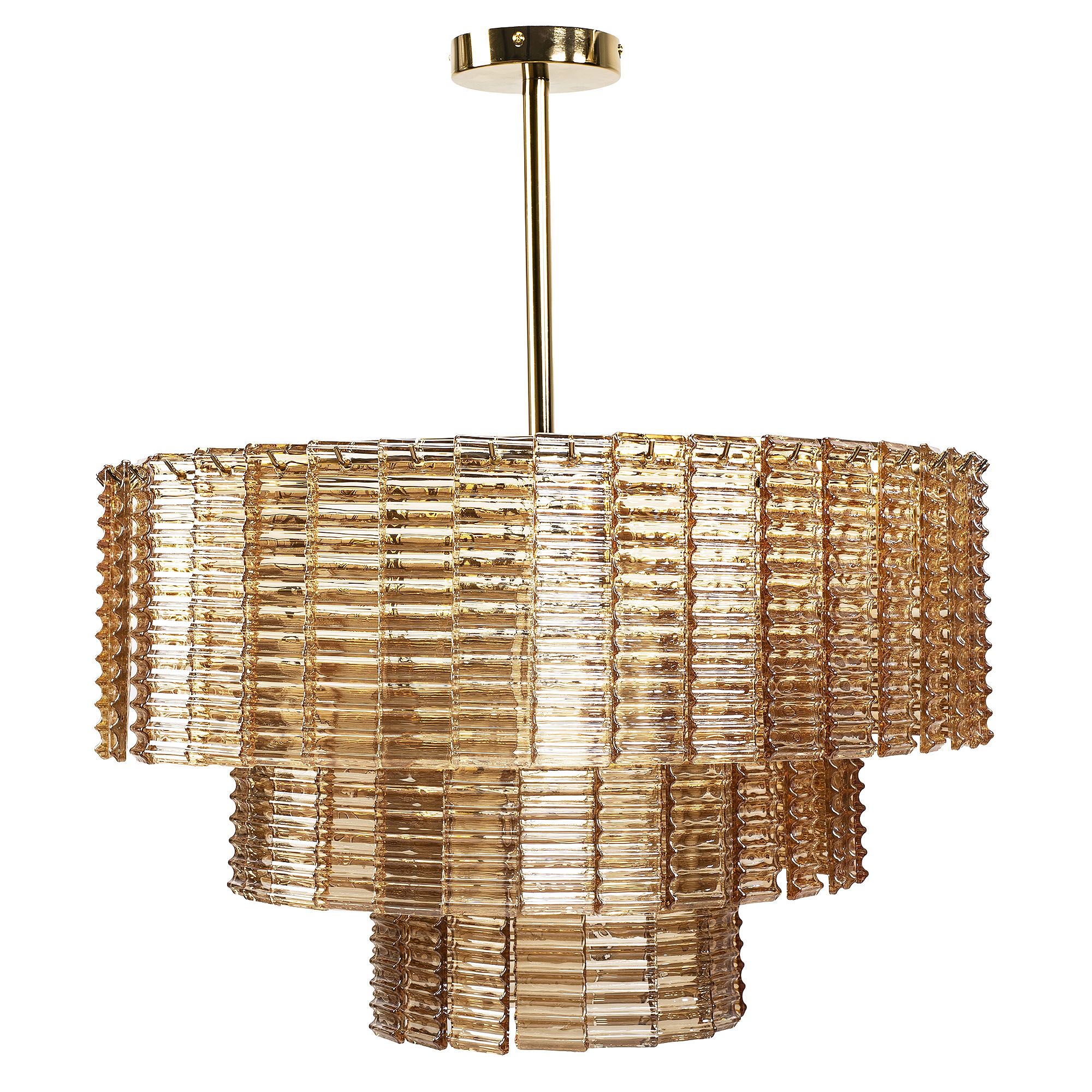 TOOLIGHT hængende loftlampe APP1677-8CP Bronze 62x62x67cm