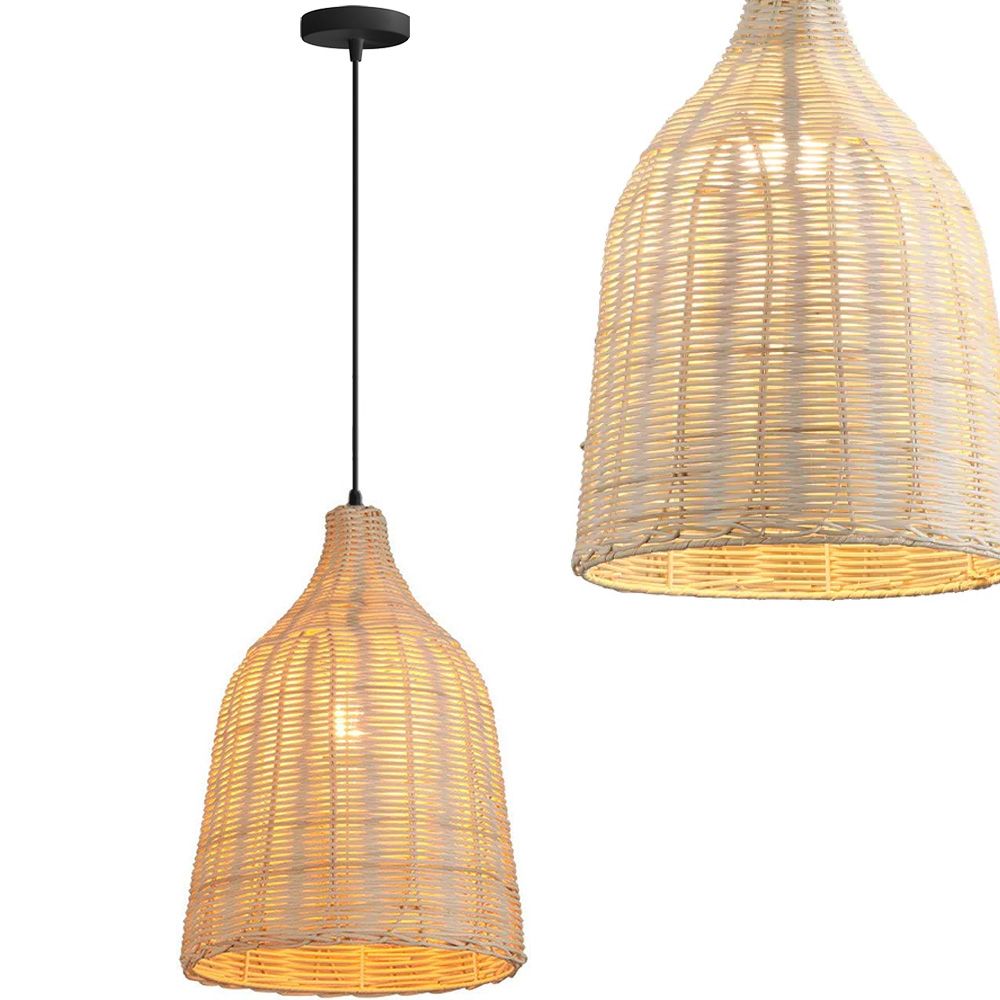 TOOLIGHT hængende loftlampe APP1646-1CP BOHO Beige 29x29x40cm