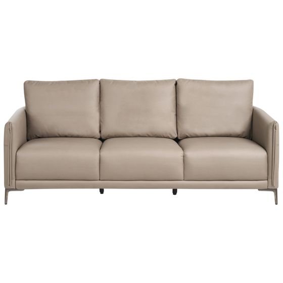 Sofa 3 personers CILENS Brungrå