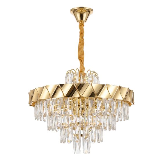 TOOLIGHT hængende loftlampe SWE076-CP 50cm Guld 87x49x34,5cm