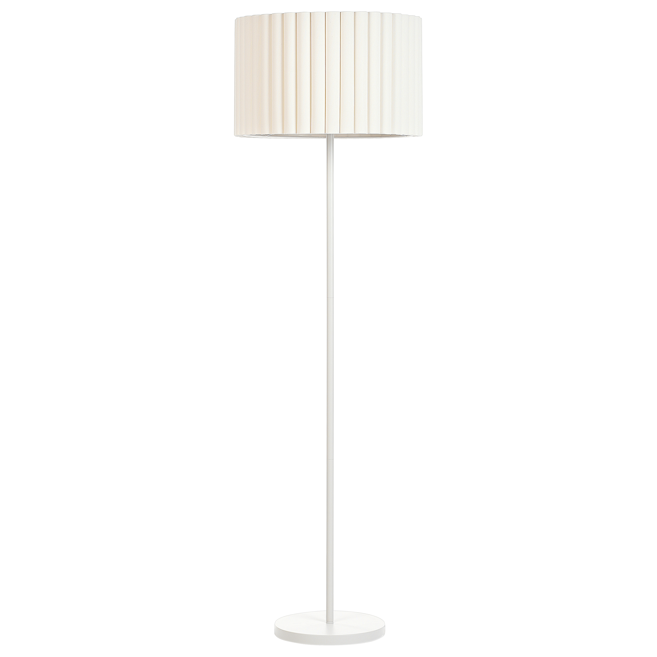 Gulvlampe LOURENS Metal Cremehvid