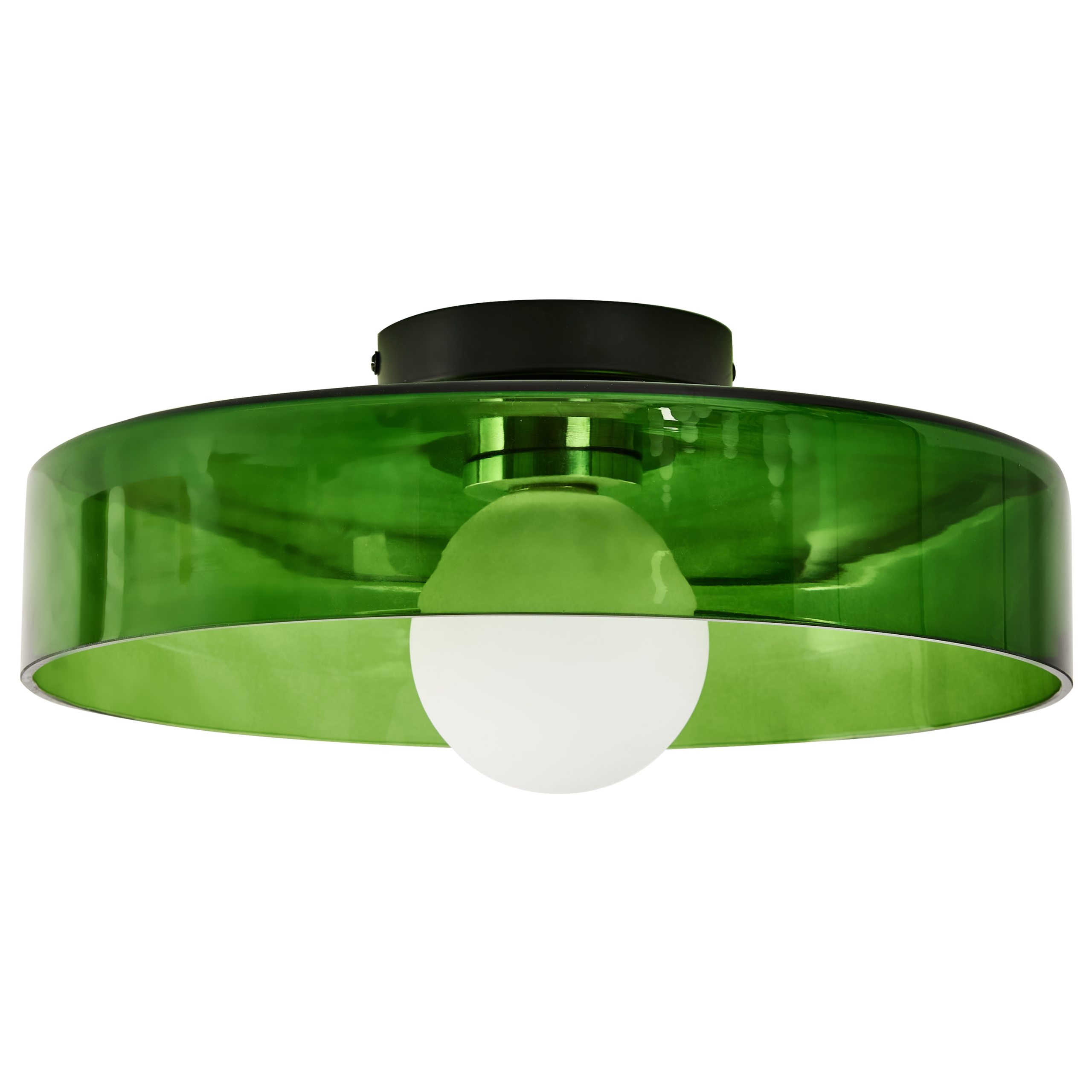 Plafond LUGUSE Glas Grøn