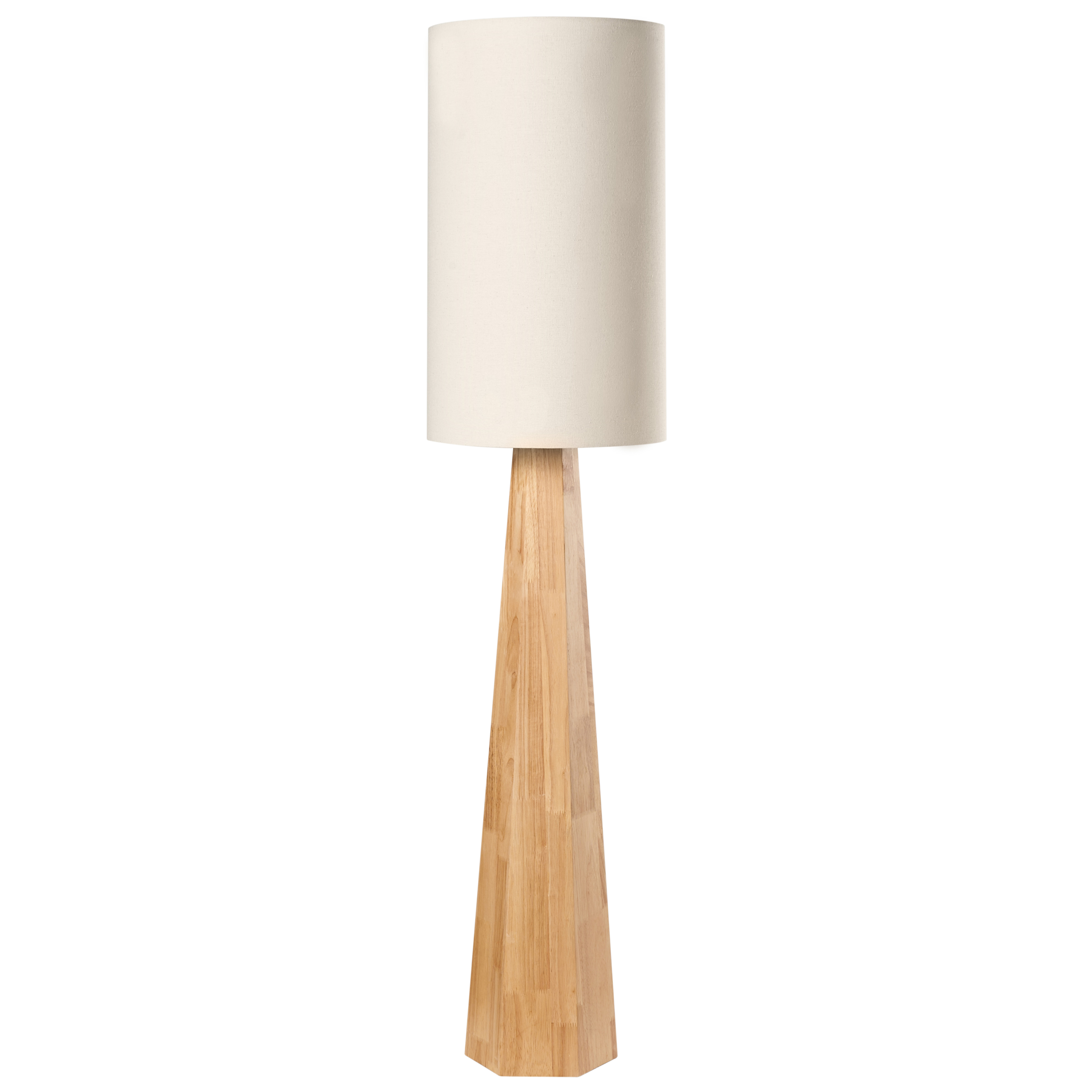 Gulvlampe ILALA Træ Naturlig