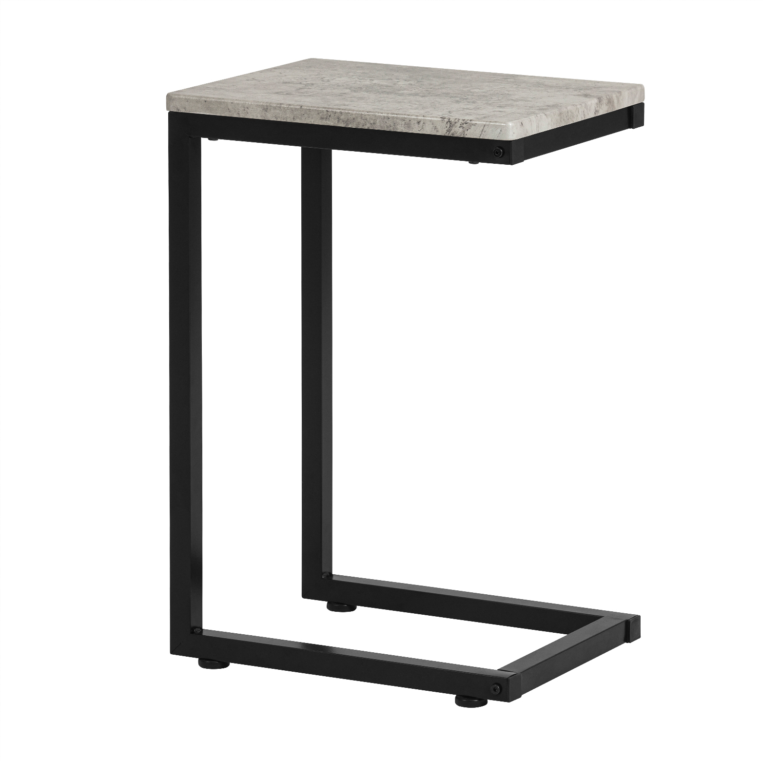 SoBuy Sofabord, bord dappoint, bord med hjul FBT44-HG