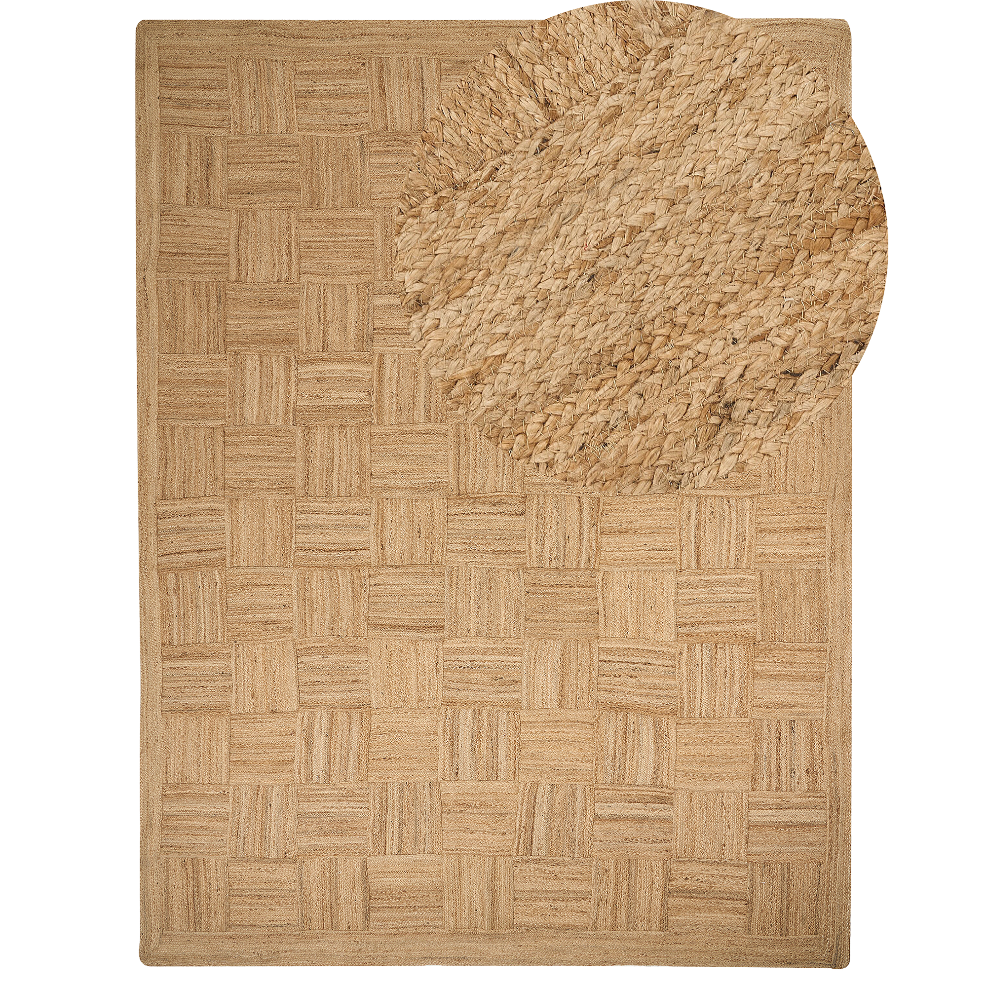 Gulvtæppe ESENTEPE Beige 300 x 400 cm Jute