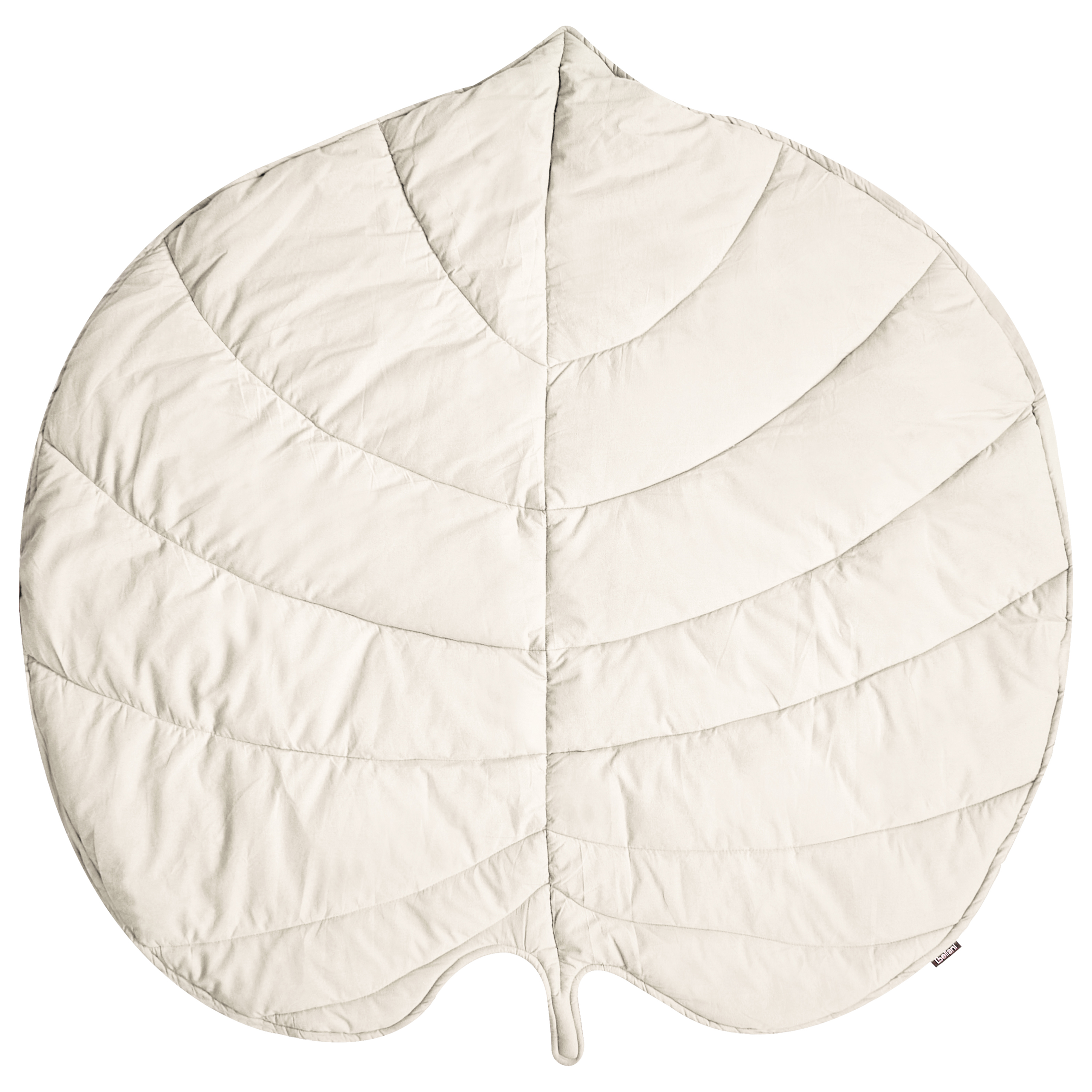 Legetæppe EOLIA 110 x 110 cm Bomuld Cremehvid