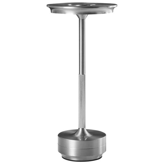Trådløs LED-bordlampe MAGO Med dæmpning Metal Sølv