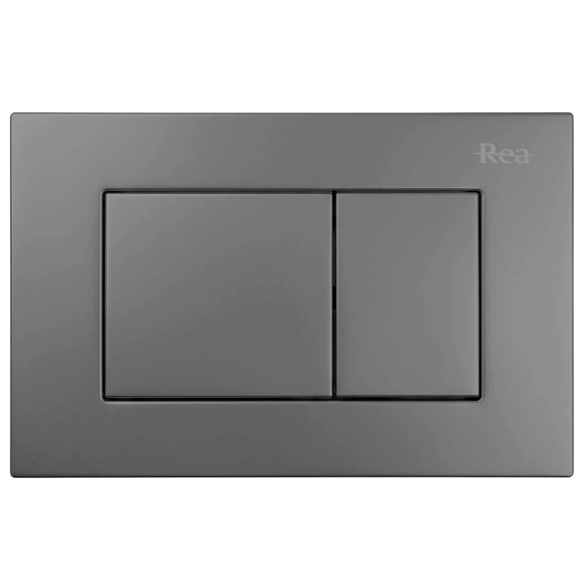 REA betjeningsplade til indbygningscisterne J Titan, 4x24,5x16,5cm