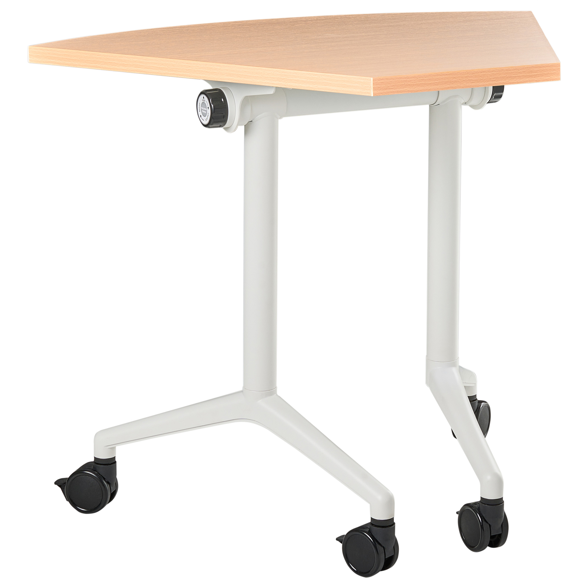 Klap hjørneskrivebords-modul CAVI 90 cm 64 cm Brun