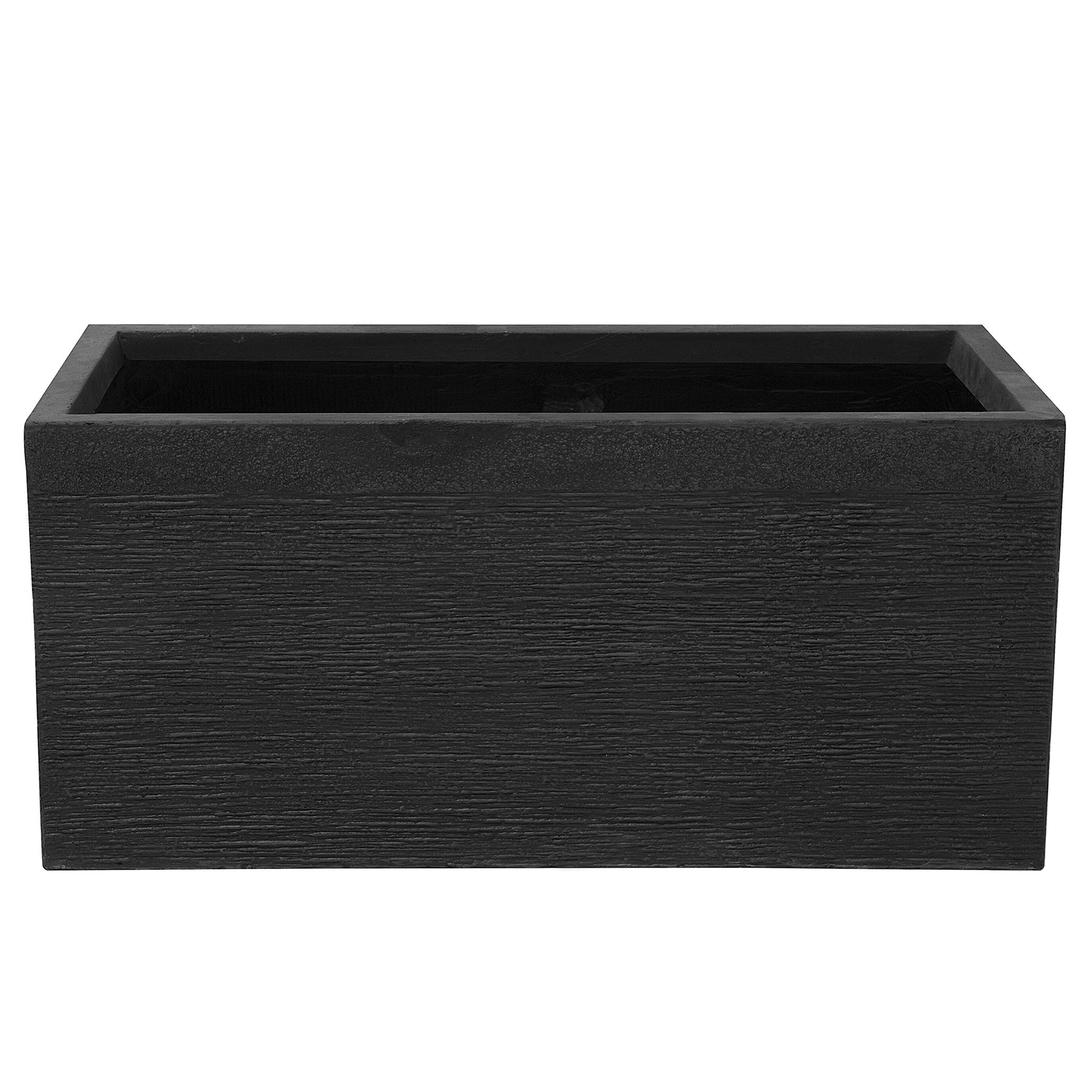 Urtepotte MYRA 80 cm Sort