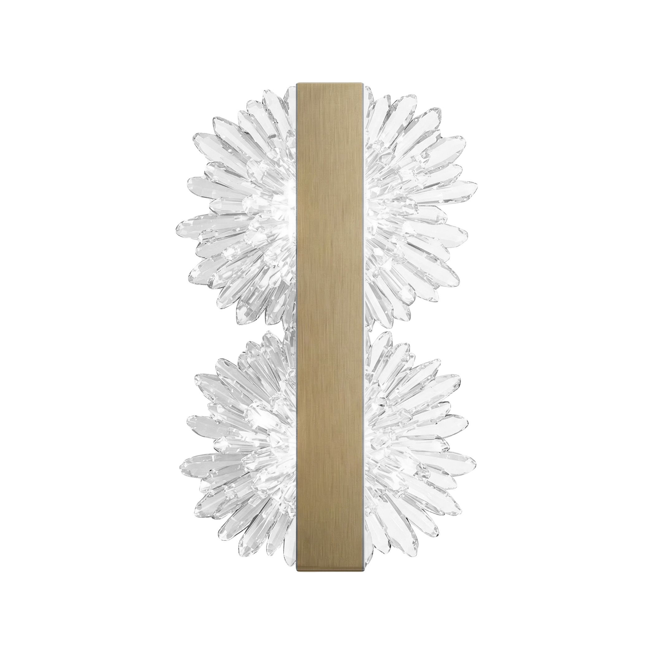 TOOLIGHT væglampe G147-2W GOLD LED Guld 13,5x13,5x1cm
