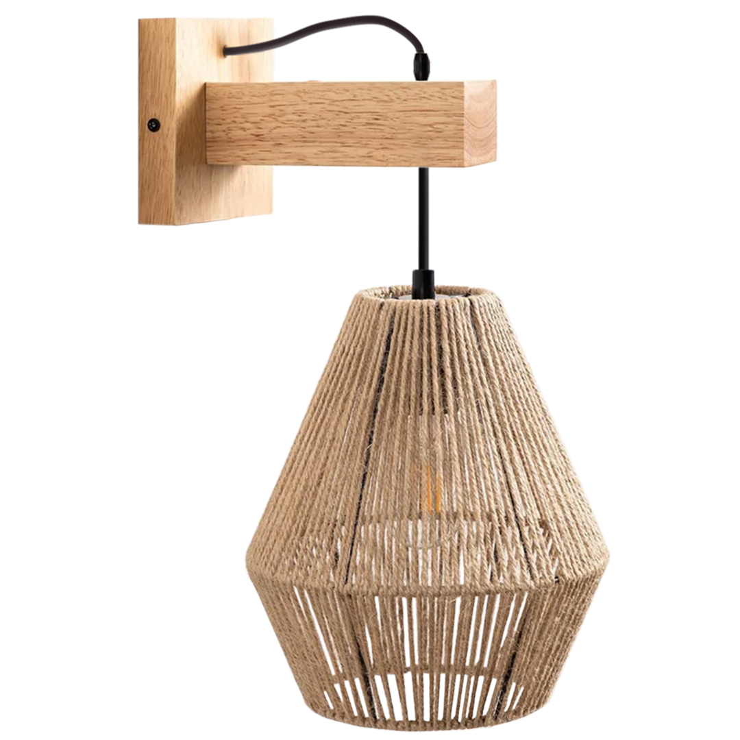TOOLIGHT væglampe APP1149-1W Brun 20x15x20cm