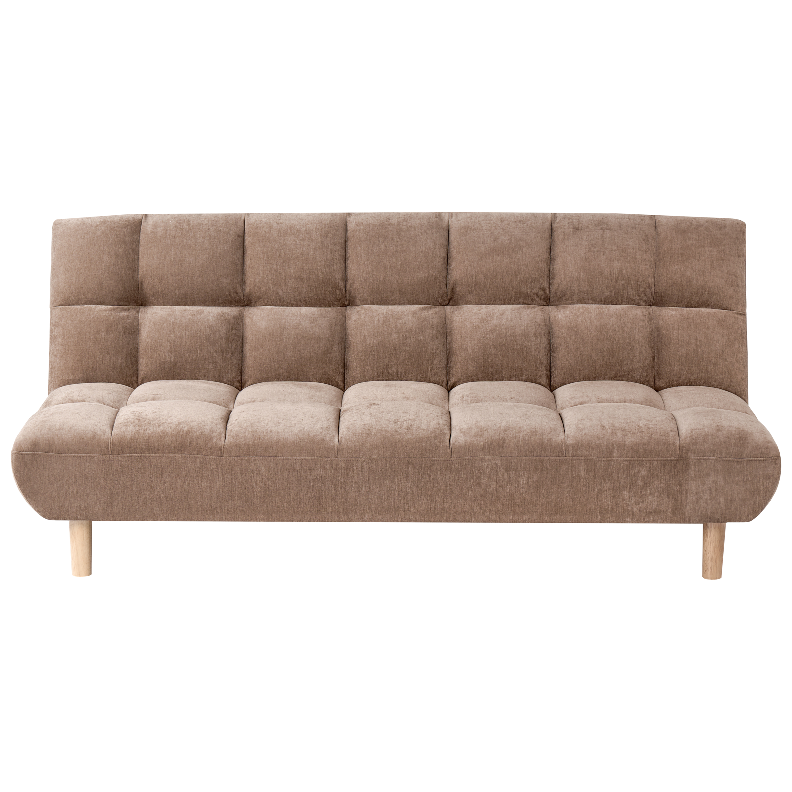 Sovesofa 2 personers RISOR Chenille Brun