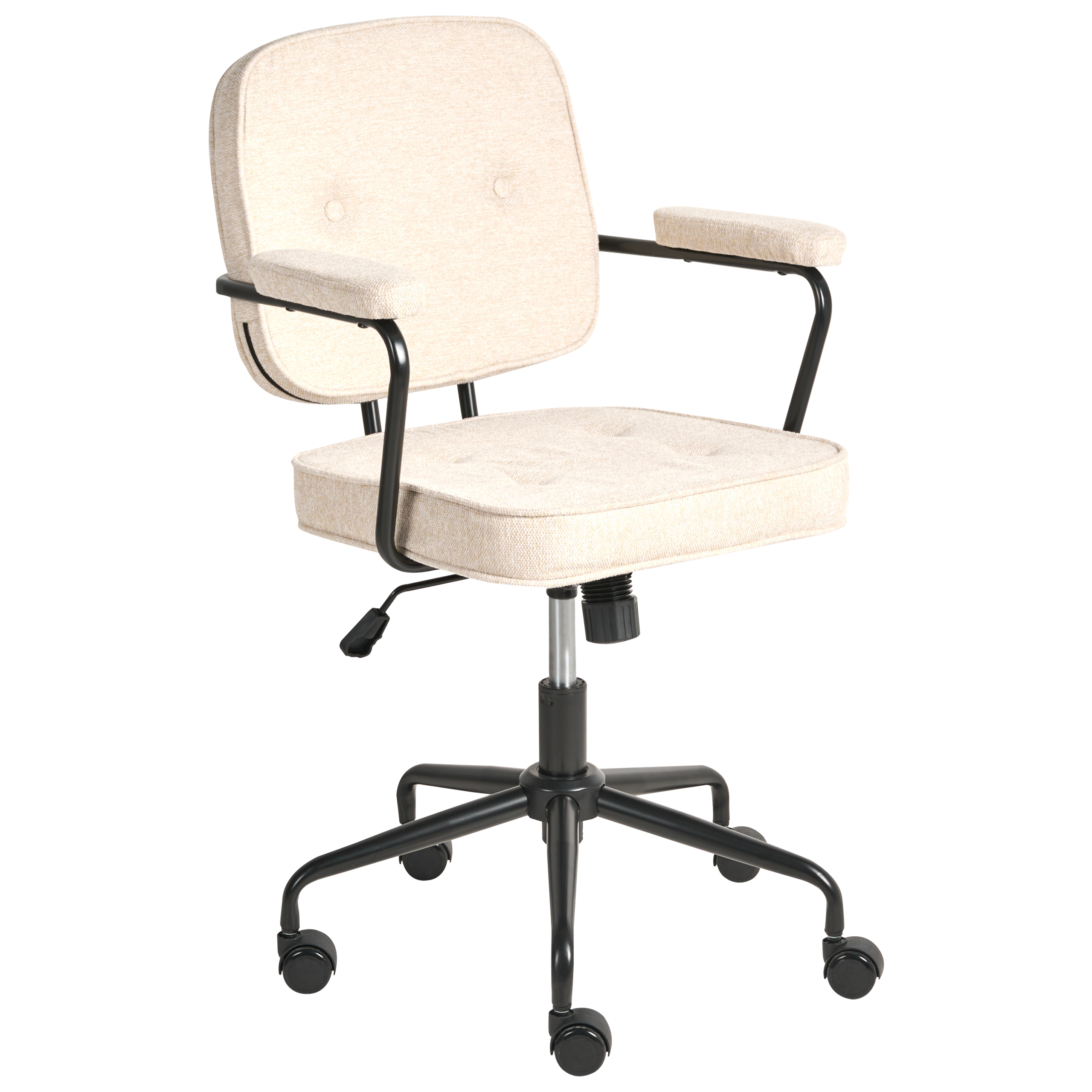 Skrivebordsstol PAWNEE Lys Beige
