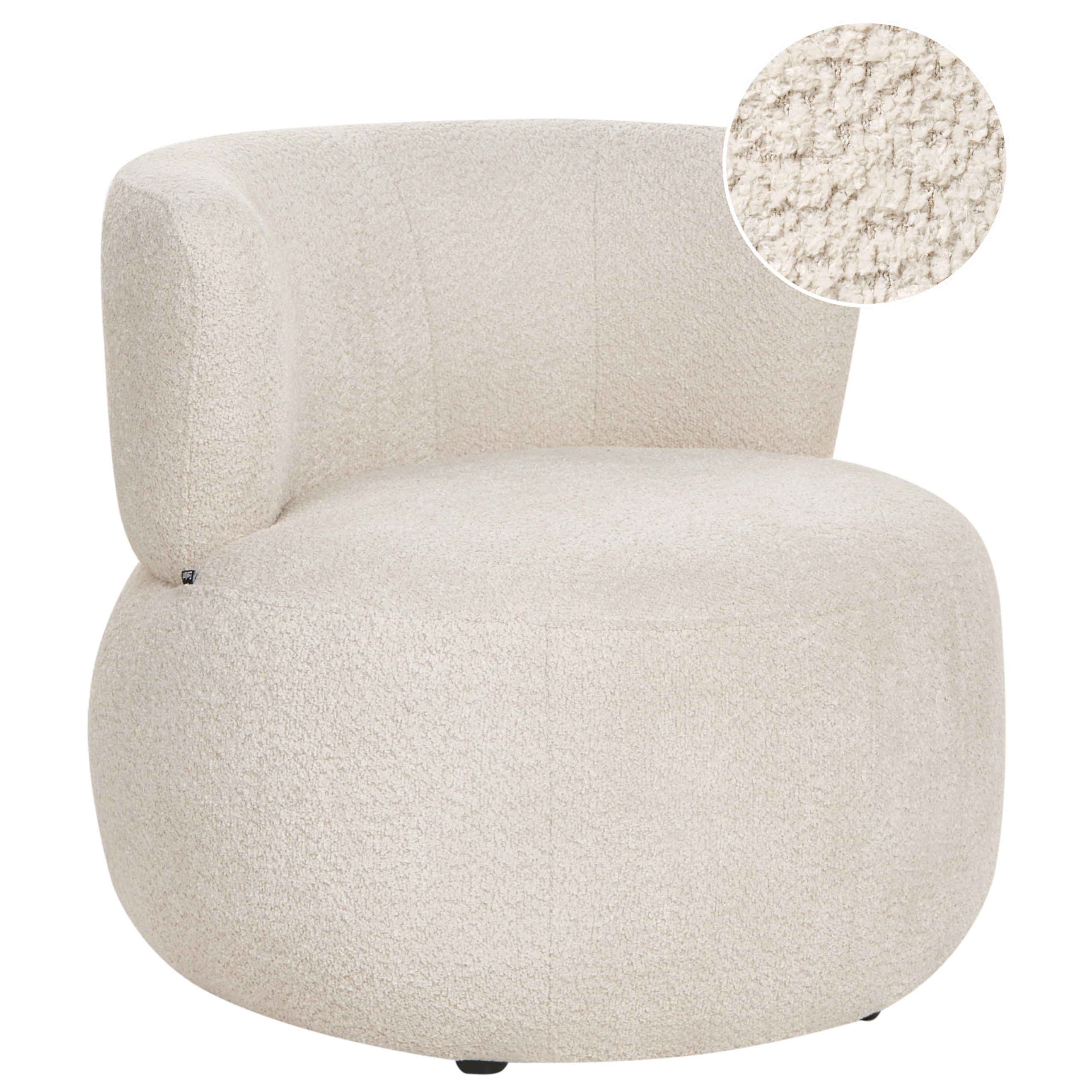 Lænestol VOLDA Chenille Lys Beige