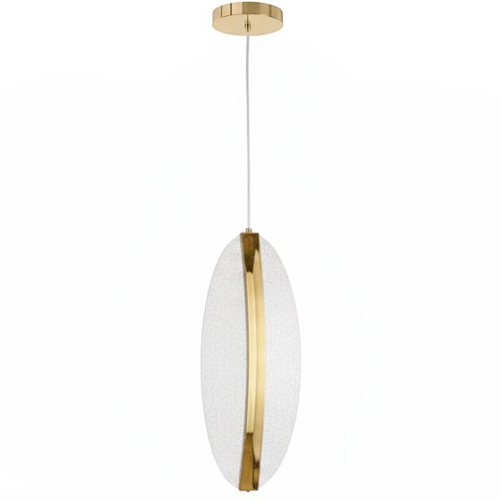 Toolight Pendellampe G131-CP LED Guld 30x11x105cm