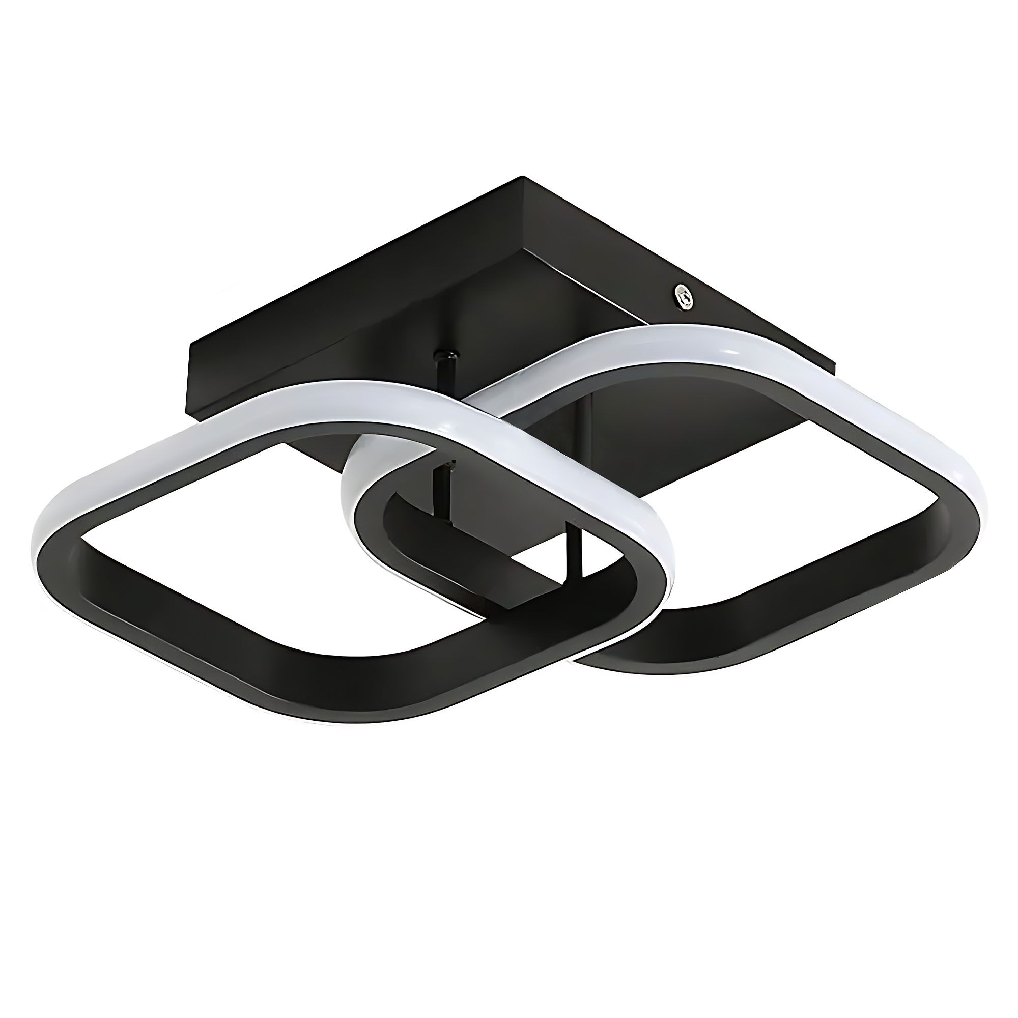 TOOLIGHT loftlampe LHJ074-C Sort 23x8x23cm